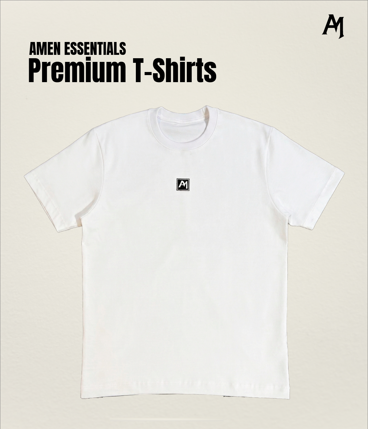 Pack x3 Camisetas AMEN | Oferta Especial