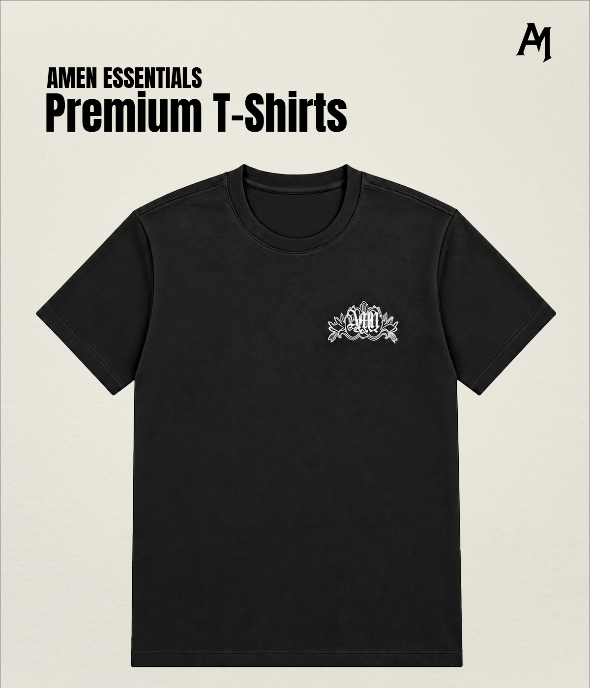 Pack x3 Camisetas AMEN | Oferta Especial